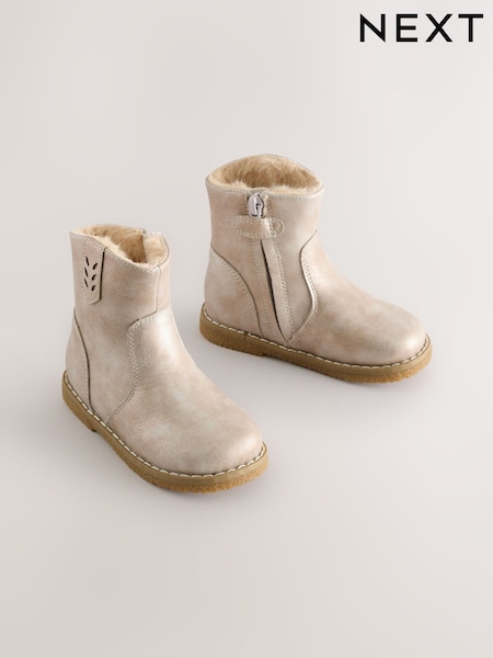 Silver Ankle Western Boots (AM9189) | €32 - €36