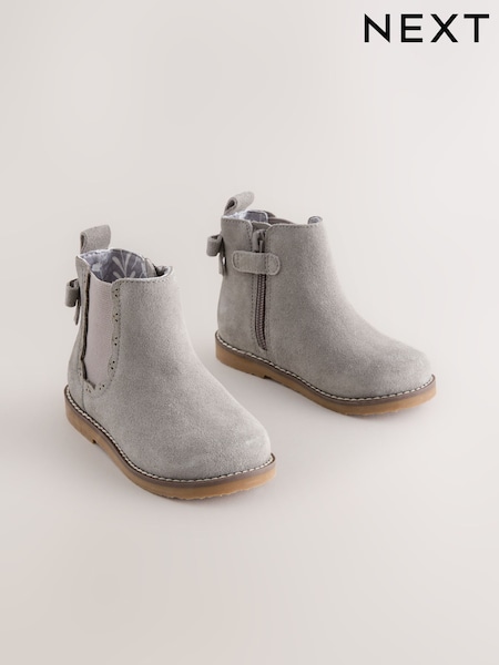 Gri - Cizme pe gleznă Chelsea (AM9201) | 253 LEI - 283 LEI