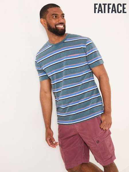 Stripe Pocket T-Shirt (AM9430) | ‏163 د.إ.‏