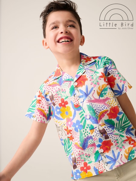 Little Bird by Jools Oliver Rainbow Safari Shirt (AM9855) | €28 - €38