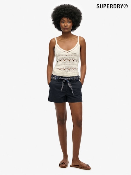 Superdry Blue Classic Chino Shorts (AN1040) | ₪201