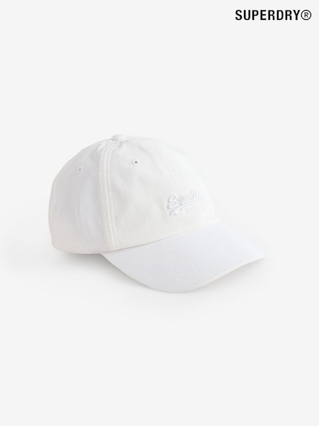 Superdry Cream Vintage Embroidery 100% Cotton Cap (AN1061) | €29