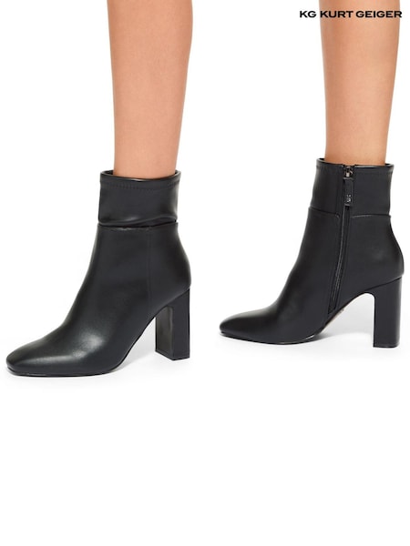 KG Kurt Geiger Titan Ankle Black Boots (AN1173) | AED404
