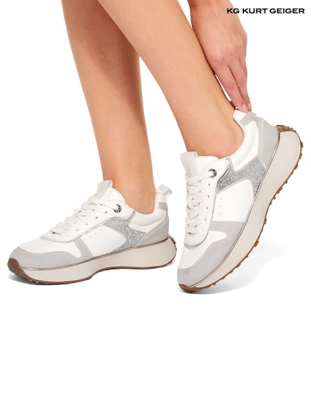 Valkoinen - KG Kurt Geiger Logan Trainers (AN1174) | €140