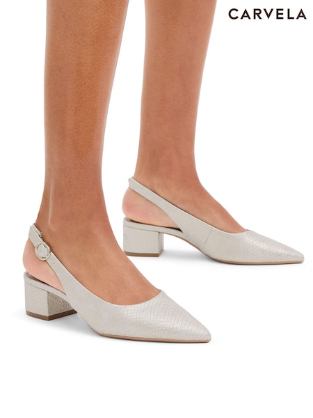 Carvela Gold Honour Sling Shoes (AN1189) | ‏448‏₪