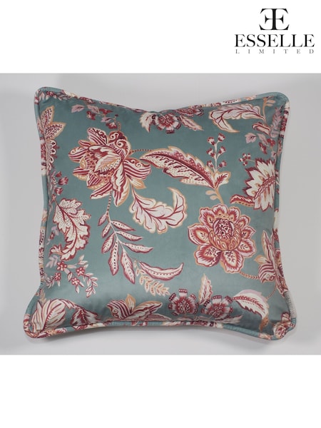 Esselle Blue Kashmir Jacobean Cushion (AN1269) | €58