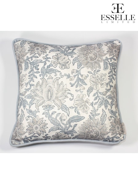 Esselle Natural Nima Floral Cushion (AN1277) | AED250