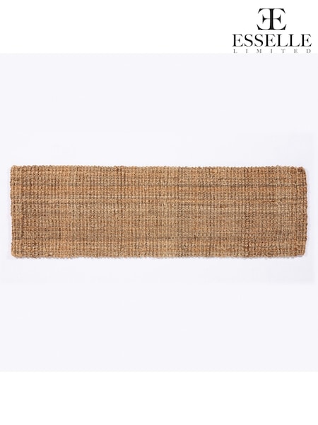 Esselle Natural Whitefield 45x150cm Handwoven Boucle Runner (AN1294) | $93