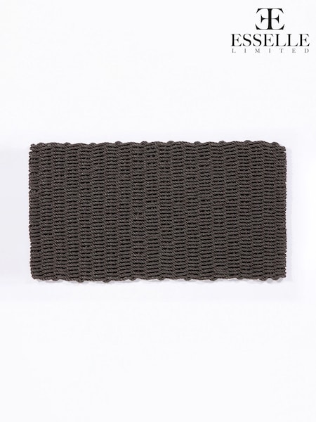 Esselle Grey Didsbury 55x100cm Slate Braided Polypropylene Mat (AN1315) | SGD 114