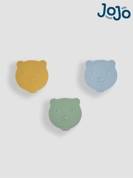JoJo Maman Bébé Set of 3 Bear Silicone Snack Pots (AN1320) | €16