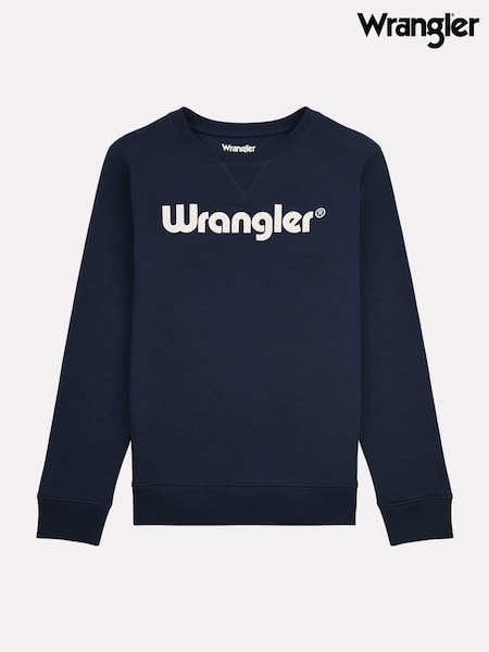 Wrangler Blue Boys Tubular Sweatshirt (AN1490) | AED175 - AED210