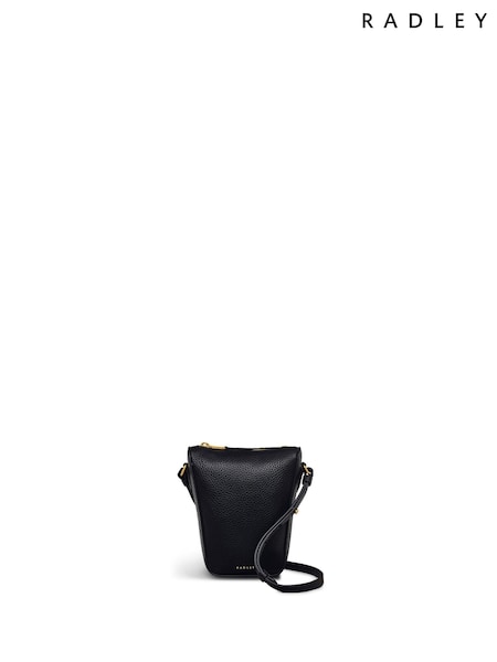 Radley Medium Oak Street Phone Cross-Body Black Bag (AN1518) | €156