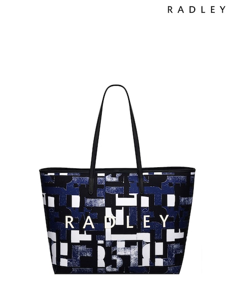 Radley Large Southwell Gardens Abstract Geo Open Top Tote Bag (AN1557) | €190