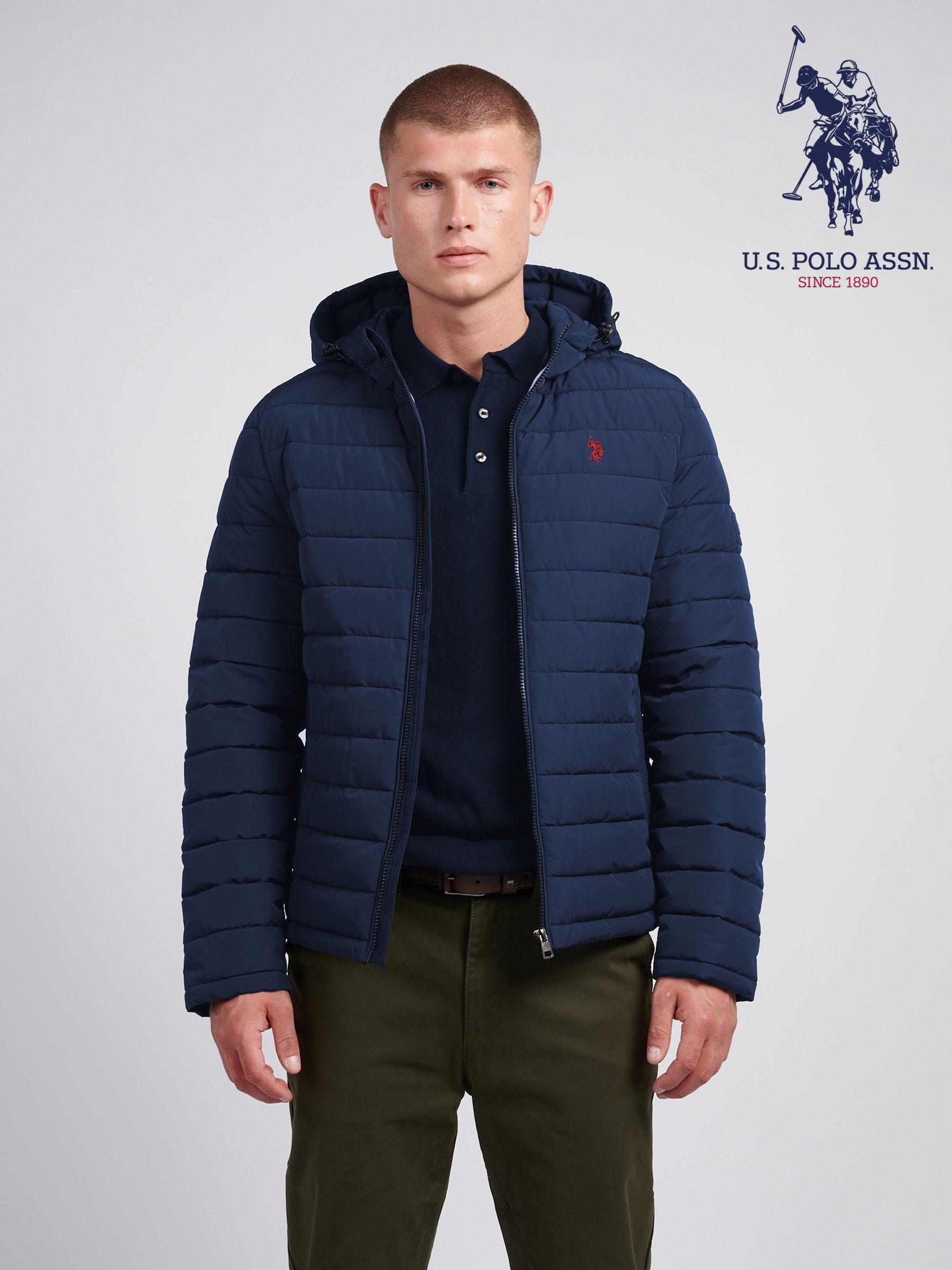 Us polo assn half sleeve jacket online