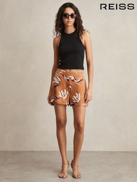 Reiss Sammie Printed Twill Shorts (AN1741) | 150 €