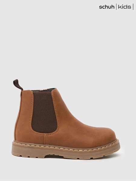 Schuh Coolest Chelsea Brown Boots (AN1813) | €40