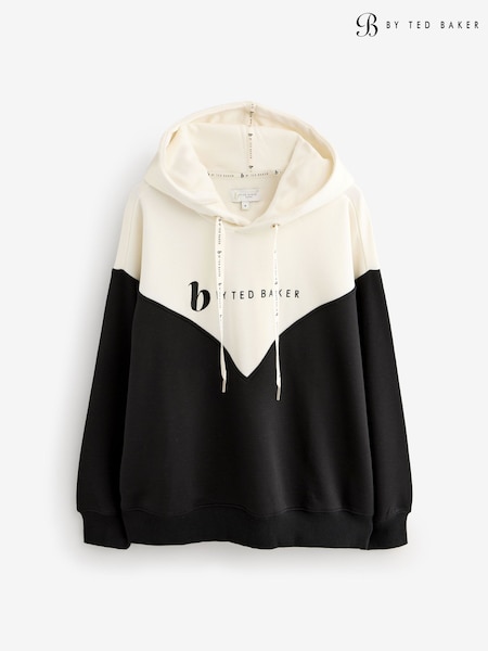 B by Ted Baker Black/White Hoodie (AN1853) | €65