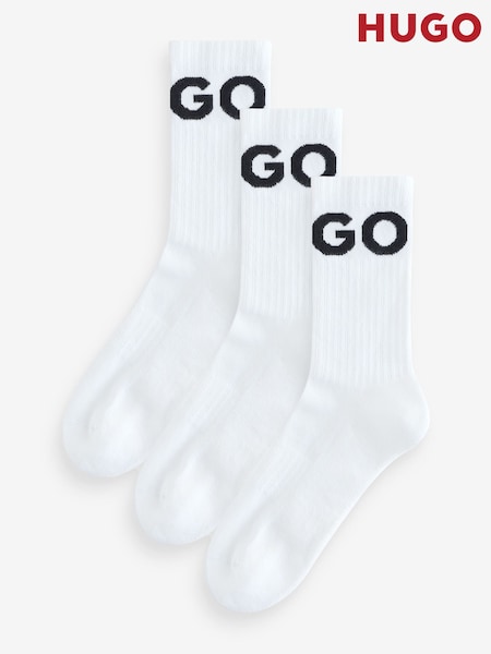 HUGO White Hugo Sport Socks 3 Pack (AN2047) | €31