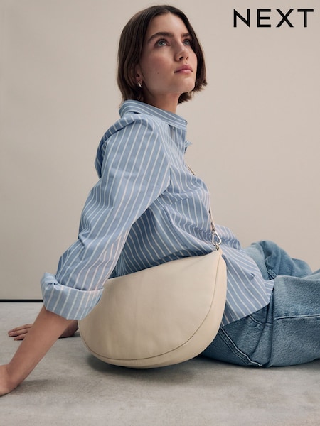 Bone Leather Sling Bag (AN2089) | LEI 249