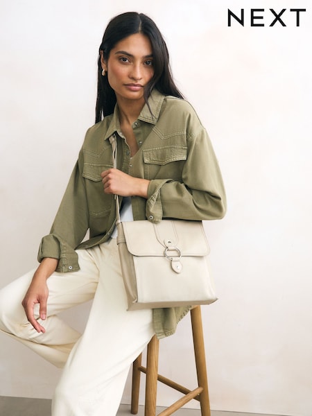 Stone Leather Messenger Bag (AN2090) | $59
