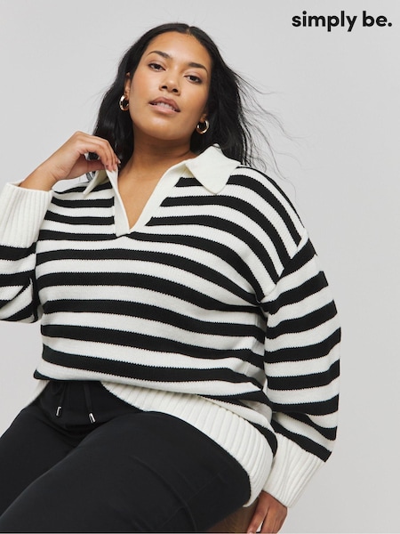 Simply Be Stripe Jumper (AN2117) | 208 LEI
