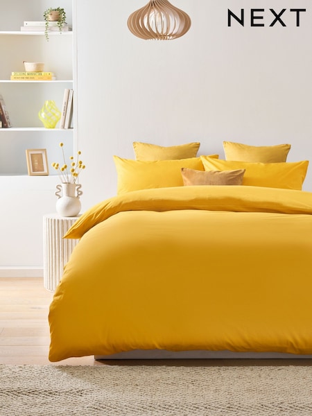 Cotton Rich Duvet Cover and Pillowcase Set (AN2201) | €20 - €50