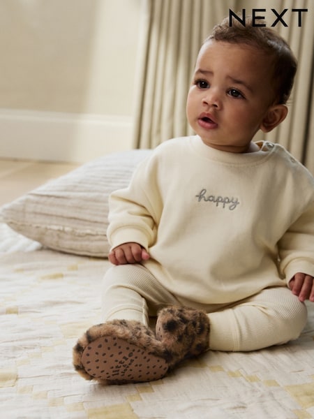 Animal Tan Brown - Cizme Bebeluș Cosy Touch Fasten (0-18luni) (AN2317) | 82 LEI