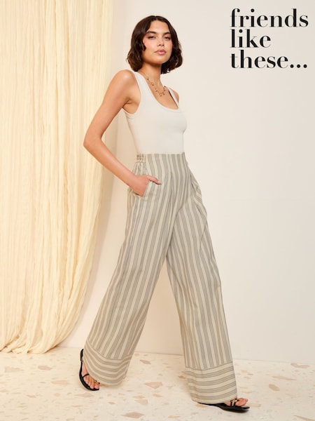 Friends Like These Premium Wide Leg Trousers (AN2502) | €52