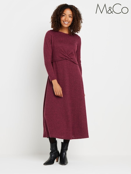 M&Co Twist Detail Dress (AN2675) | ‏227 د.إ.‏