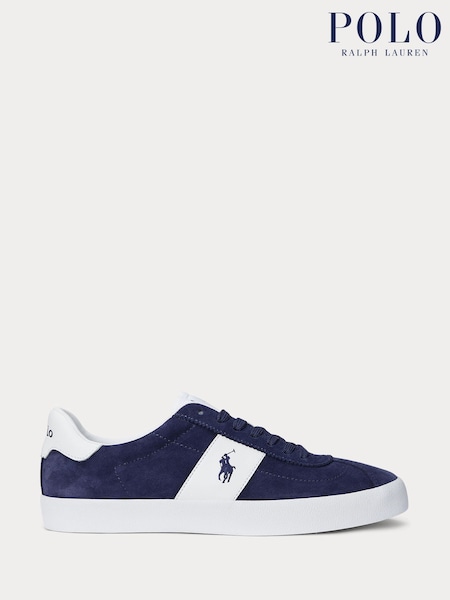 Polo Ralph Lauren Blue Court Suede Panel Trainers (AN2700) | 6,549 UAH