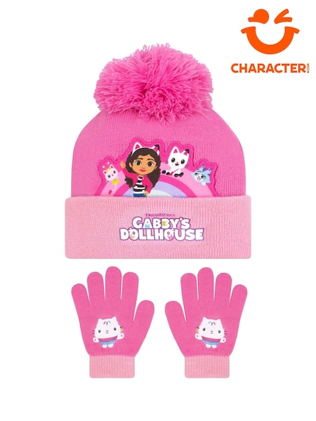 Character Blue Gabbys Dollhouse Winter Hat And Gloves Set (AN2824) | AED115