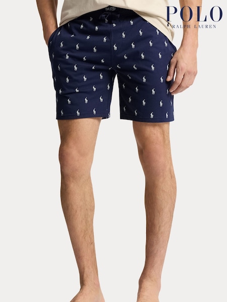 Polo Ralph Lauren All-Over Pony Print Jersey Shorts (AN2868) | 3 605 грн