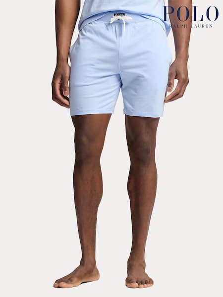 Polo Ralph Lauren Blue Stretch 100% Cotton Jersey Shorts (AN2900) | €82
