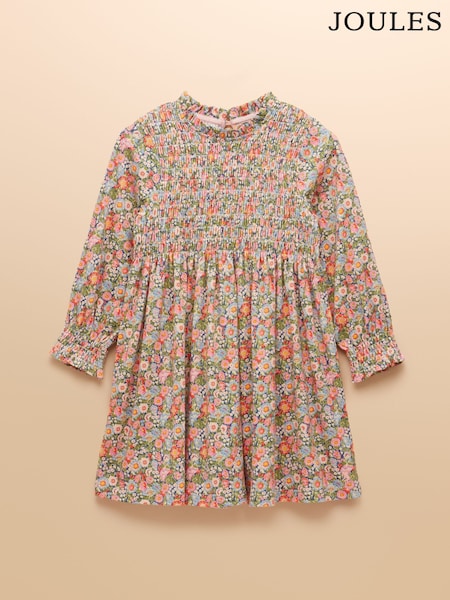 Joules Girls' Gracie Multi Ditsy Printed Jersey Dress (AN2940) | R$ 235 - R$ 295