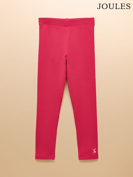 Joules Girls' Deedee Pink Jersey Leggings (AN2965) | R$ 100 - R$ 140