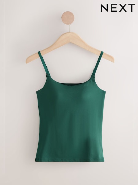 Forest Green Hidden Support Cami Top (AN3095) | AZN 58