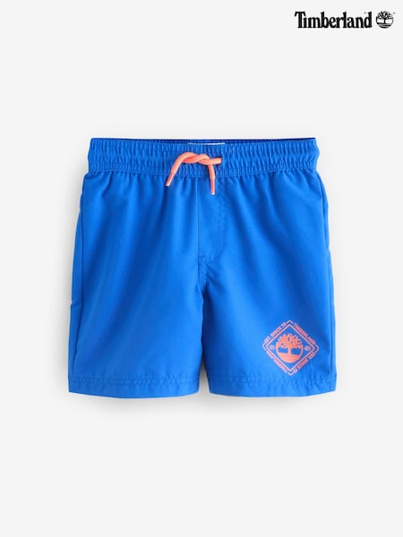 Timberland Blue Front Tie Logo Swim Shorts (AN3158) | €52 - €65