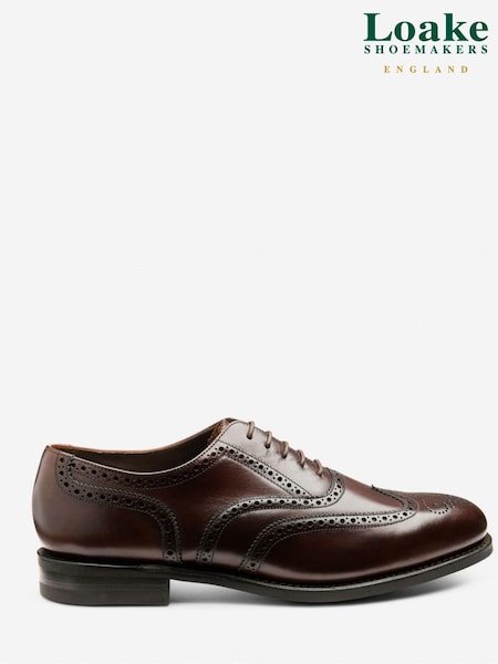 Loake Calf leather Oxford Brown Brogues (AN3259) | €238