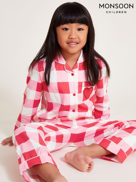 Monsoon 100% Cotton Flannel Check Long Pyjamas Set (AN3474) | ‏199 د.إ.‏ - ‏ 227‏ د.إ.