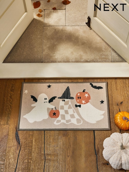 Grey Washable Halloween Doormat (AN3529) | €11 - €23.50