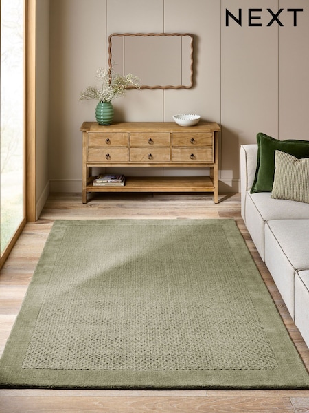 Green Florence Border Rug (AN3545) | €106 - €371