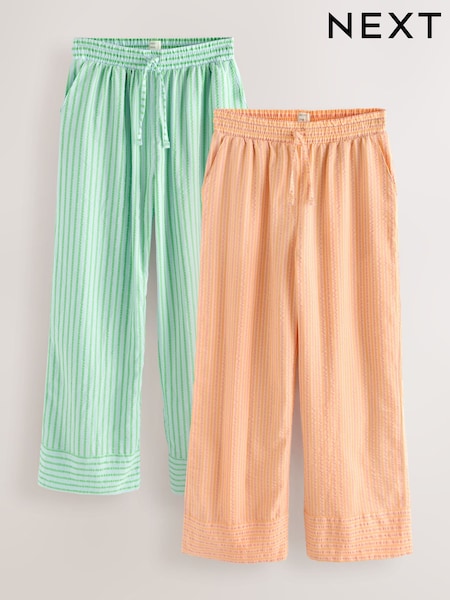 Verde/naranja - Textured Pyjama Bottoms 2 Pack (AN3596) | 60 €