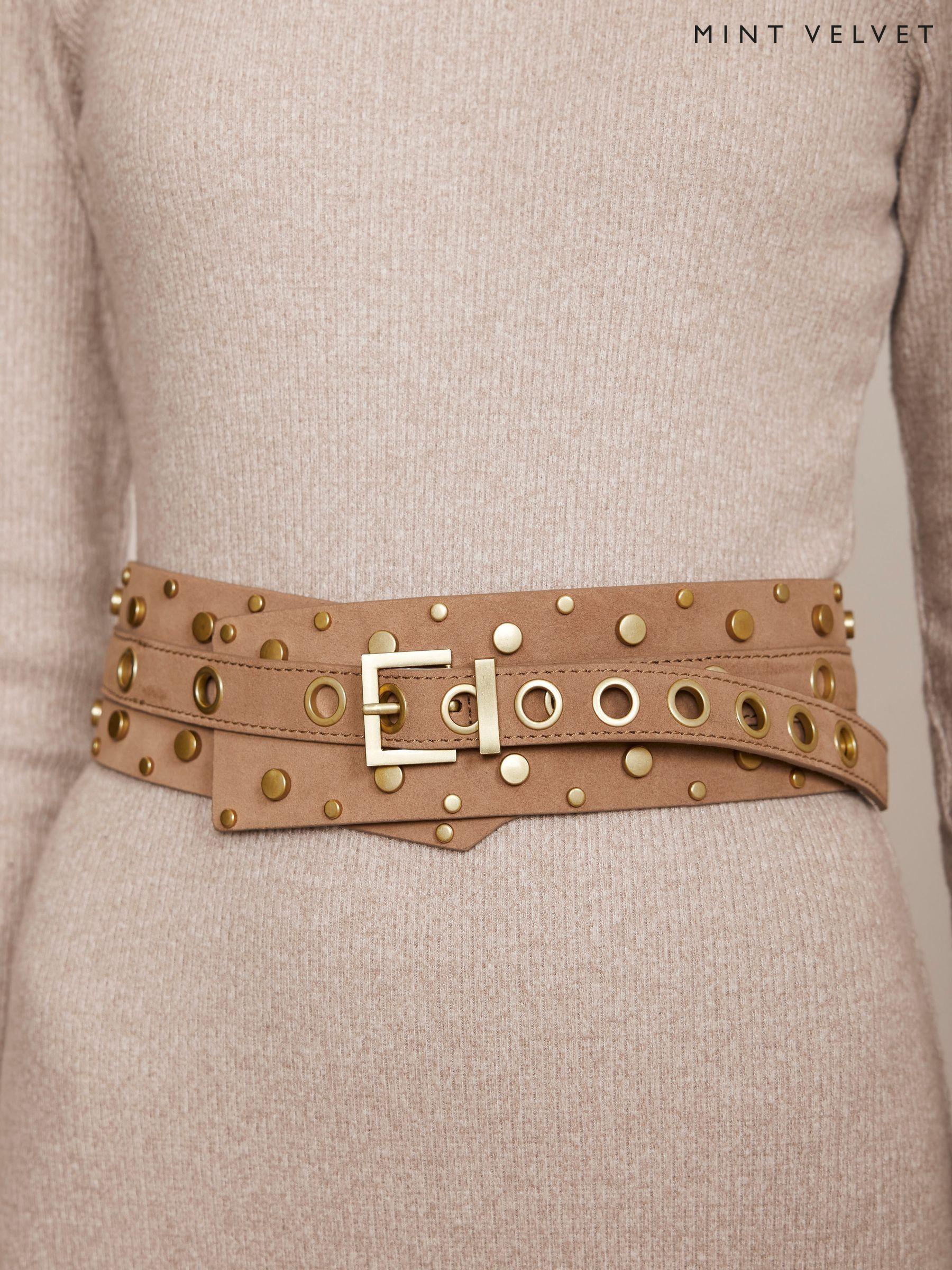Studded waist belt outlet