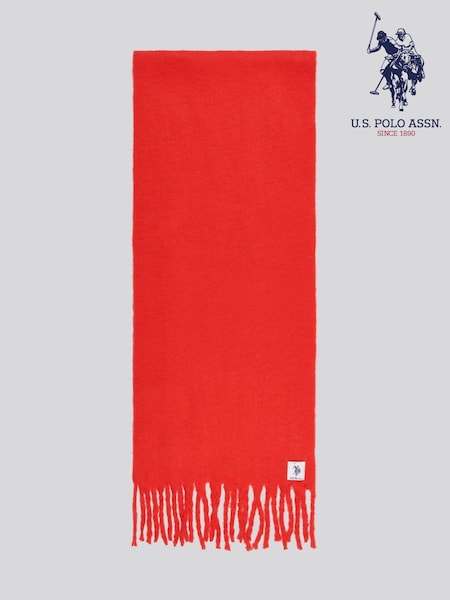 U.S. Polo Assn. Orange Super Soft Brushed Large Winter Scarf (AN3653) | €18.50