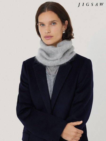 Jigsaw Grey Halo Cashmere Winter Snood (AN3685) | €73