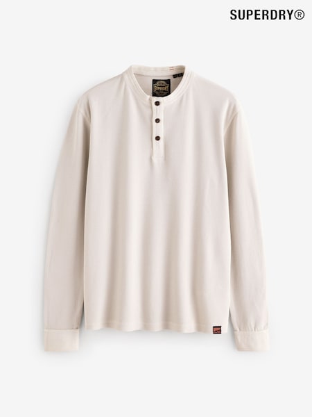 Superdry 100% Cotton Textured Grandad Top (AN3921) | 43 €