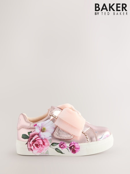 Baker by Ted Baker Girls Organza Bow Trainers (AN3953) | €59