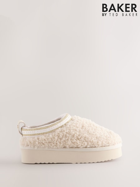 Baker by Ted Baker Girls Suede Mule Clog Slippers (AN3954) | AED203 - AED215
