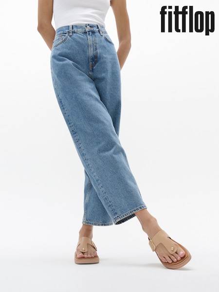FitFlop Gen Buckle Leather Toe Post Sandals (AN4060) | €159