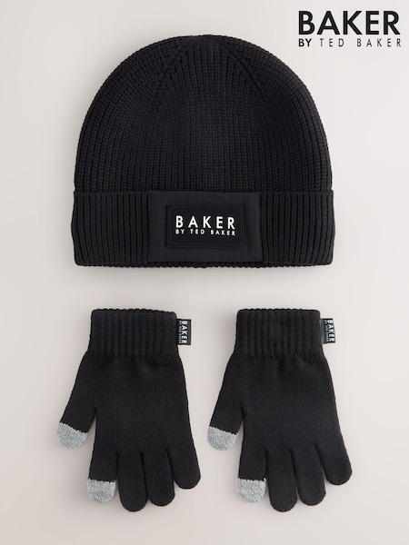 Baker by Ted Baker Boys Beanie and Gloves Set (AN4123) | €34